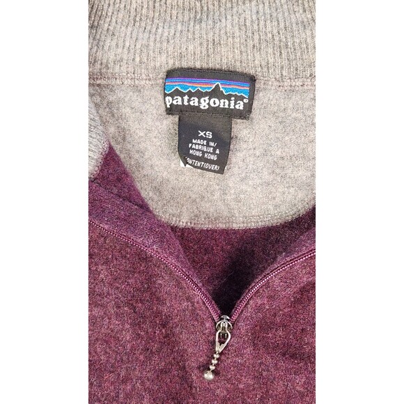 Patagonia Sweater Men’s 100% Cashmere 1/4 Zip Pullover Size XS - Picture 5 of 6